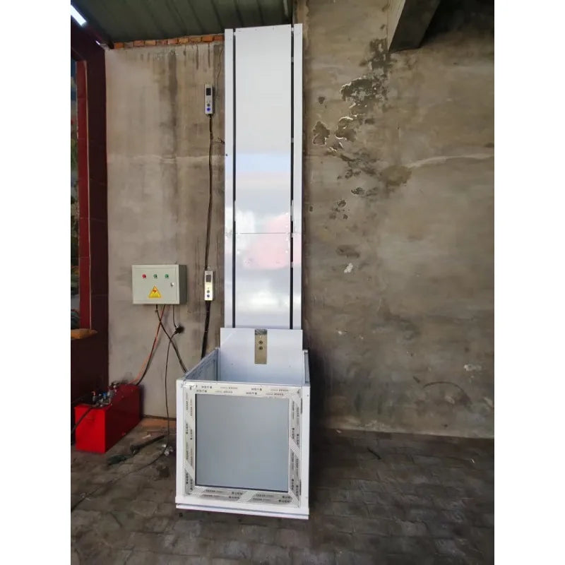 Home Vertical Lift Platform Electric Hydraulic Lift Warehouse Lift Villa Silent Elevator Freight Elevator
