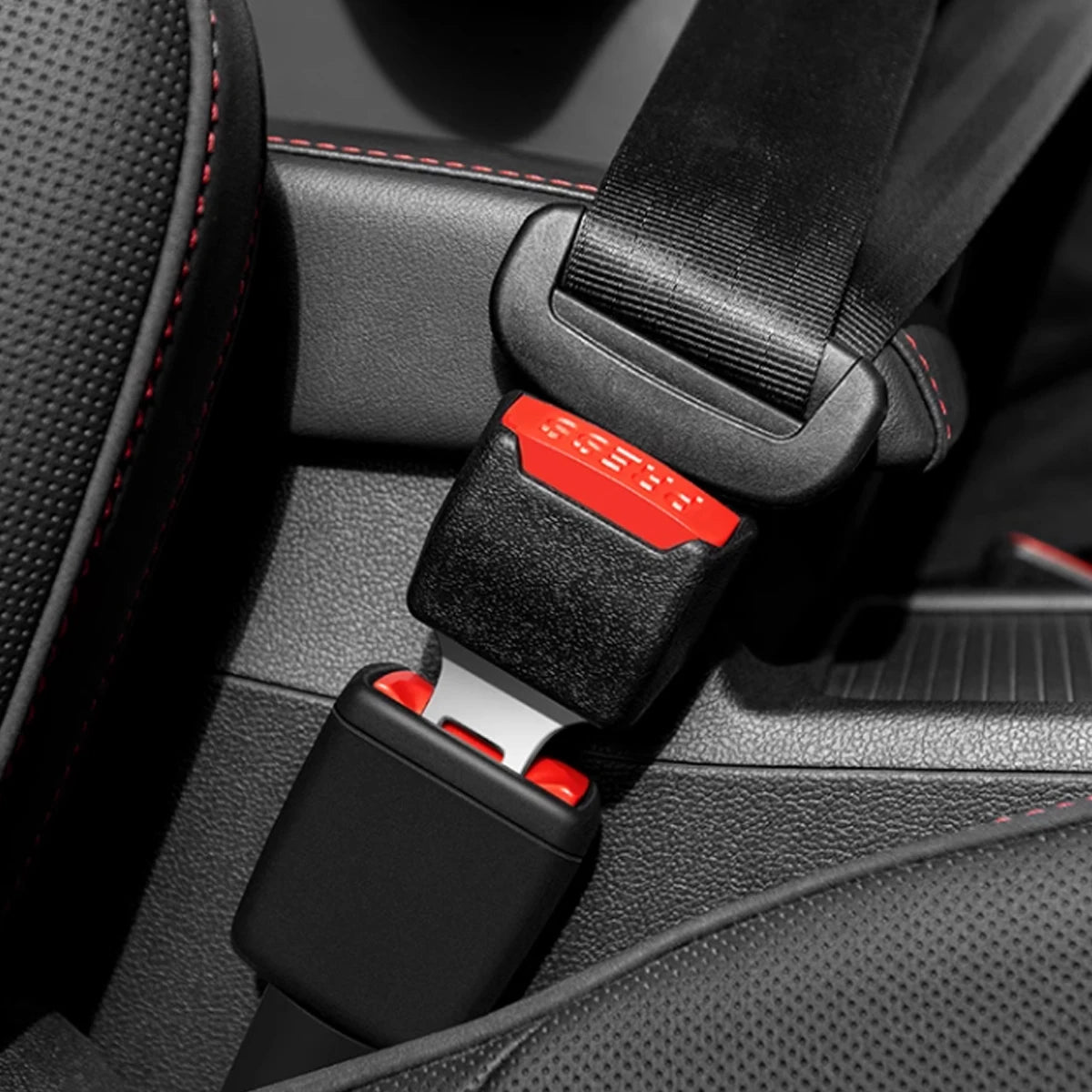 2pcsSeat belt buckle extender subbuckle muffler card