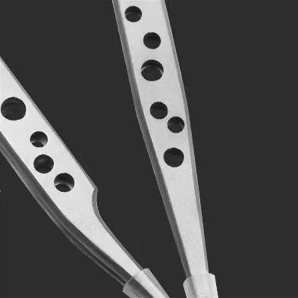 1pc High-Sensitive Scroll-Wheeled Steel Cosmetic Tool For Perfectly Smooth Gradients/Perception