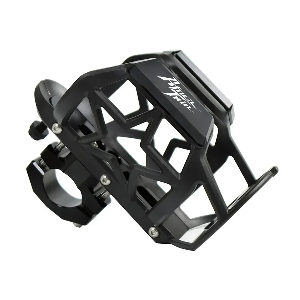 For Honda Africa Twin CRF1000L CRF1000L CRF1100 Universal CNC Motorcycle Beverage Water Bottle Cage Drink Cup Holder Sdand Mount