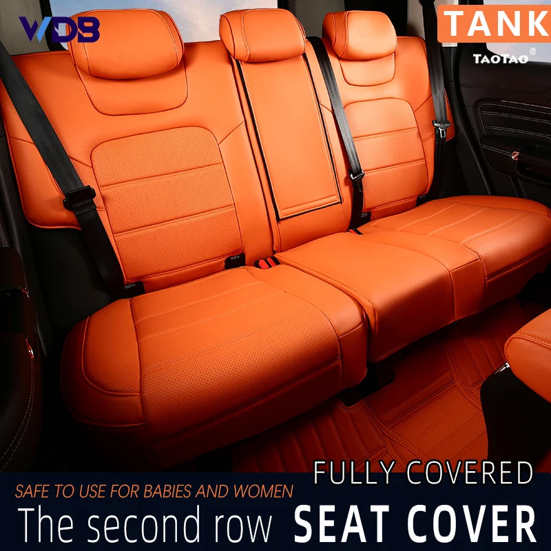 Custom Car Seat Covers Full Set Leather For Tank 300 2021 2022 2023 2024 Auto Interior Styling Protector Accesories Styling