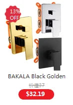 Matte Black Thermostatic Shower Faucet with Rainfall Head And Bathtub Spout Wall-Mounted Concealed Brass Shower  for Bathroom