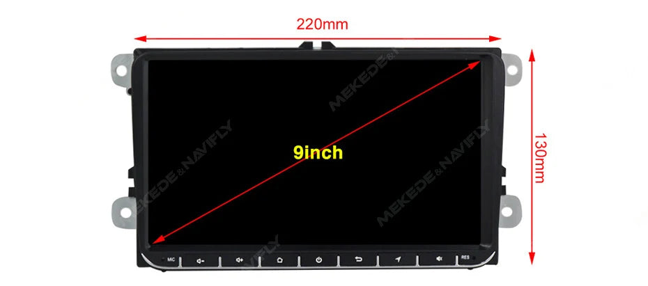 7/8/9" Android13 BT GPS Car Multimedia Radio for Volkswagen VW Golf 5 6 Polo Passat B6 B7 CC Skoda Jetta Tiguan Touran GOLF POLO