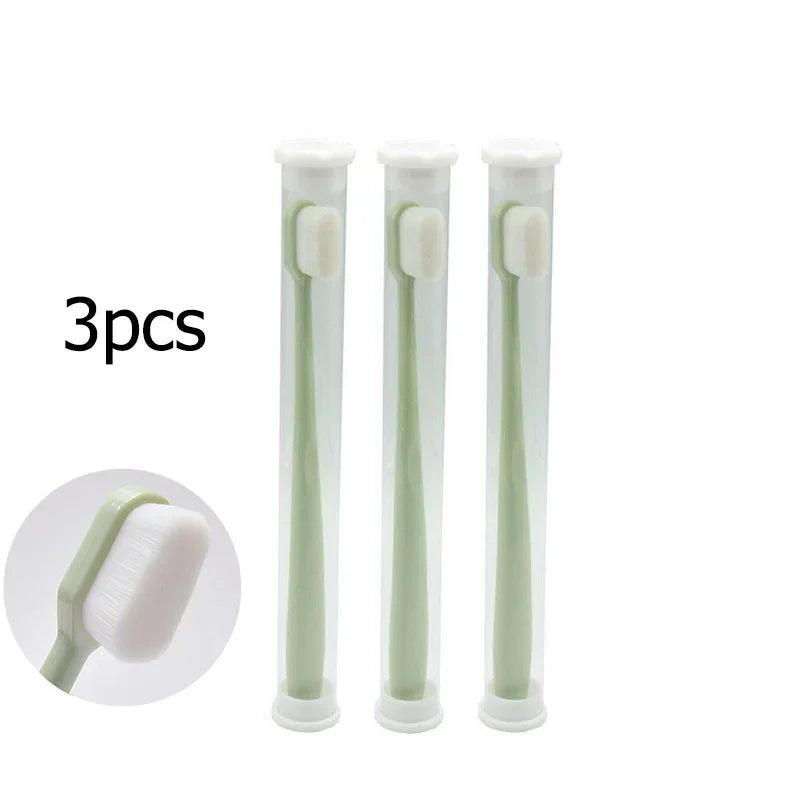 Sets Adult Toothbrush Ultra Soft-bristled Toothbrush Nano Toothbrush for Sensitive Gums Extra Toothbrushes Sensitive Teeth