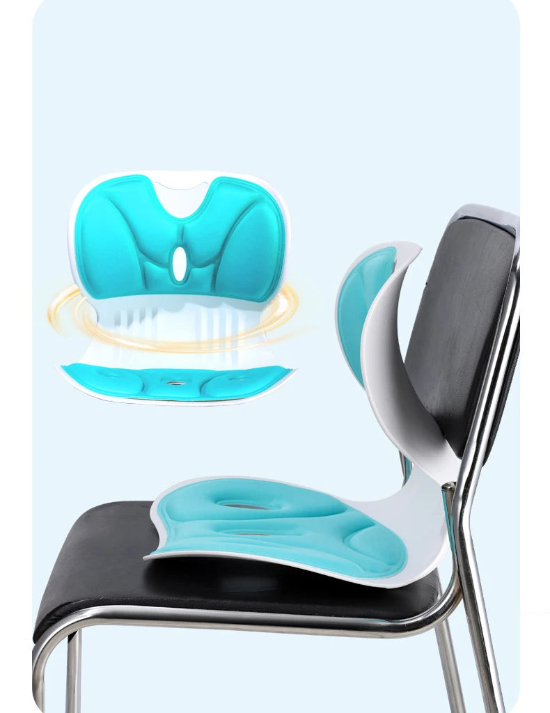 Adult Children's Seat Cushion Chair Waist Support Spine Stting Chair Correction Sitting Posture Long Sitting Is Not Tired