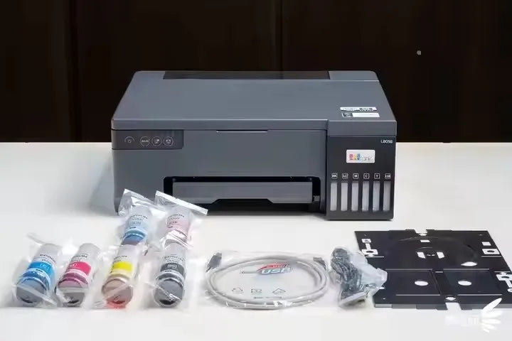 6 color XP600 head WIFI A4 automatic Desktop PVC ID card sublimation transfer inkjet printer for EPSON L805/L8058 - New arrival!