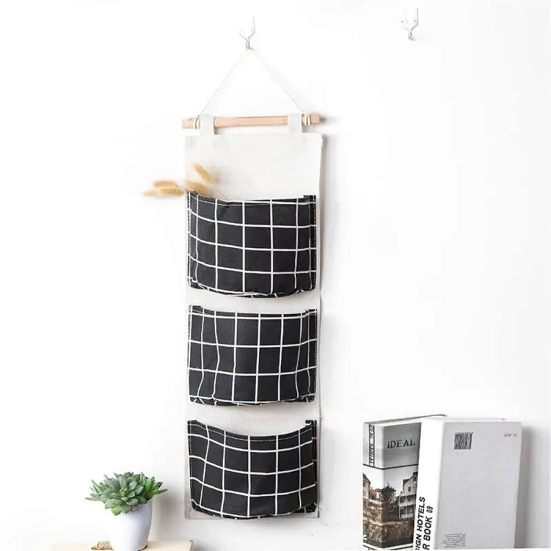 Closet Organizer Bear Flamingo Sundries Bags Home Decor 3 Pockets Hanging Organizers Waterproof Hanging Storage Bag Wall Mounted