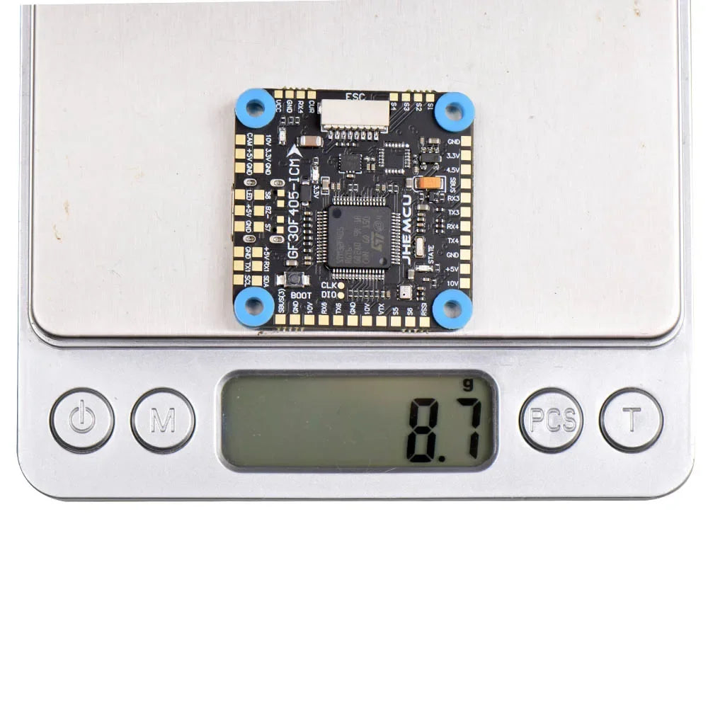 JHEMCU GF30F405-ICM Baro OSD BalckBox 5V 10V Dual BEC F405 Flight Controller 3-8S 30X30mm for RC FPV Freestyle Drone Parts