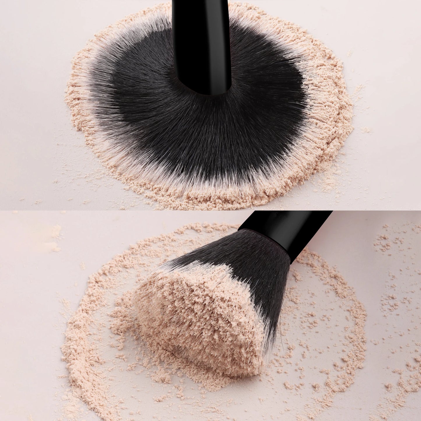 10 mini transparent handle brushes+crocodile patterned bag makeup brush Travel portable Makeup Tool Professional with bag