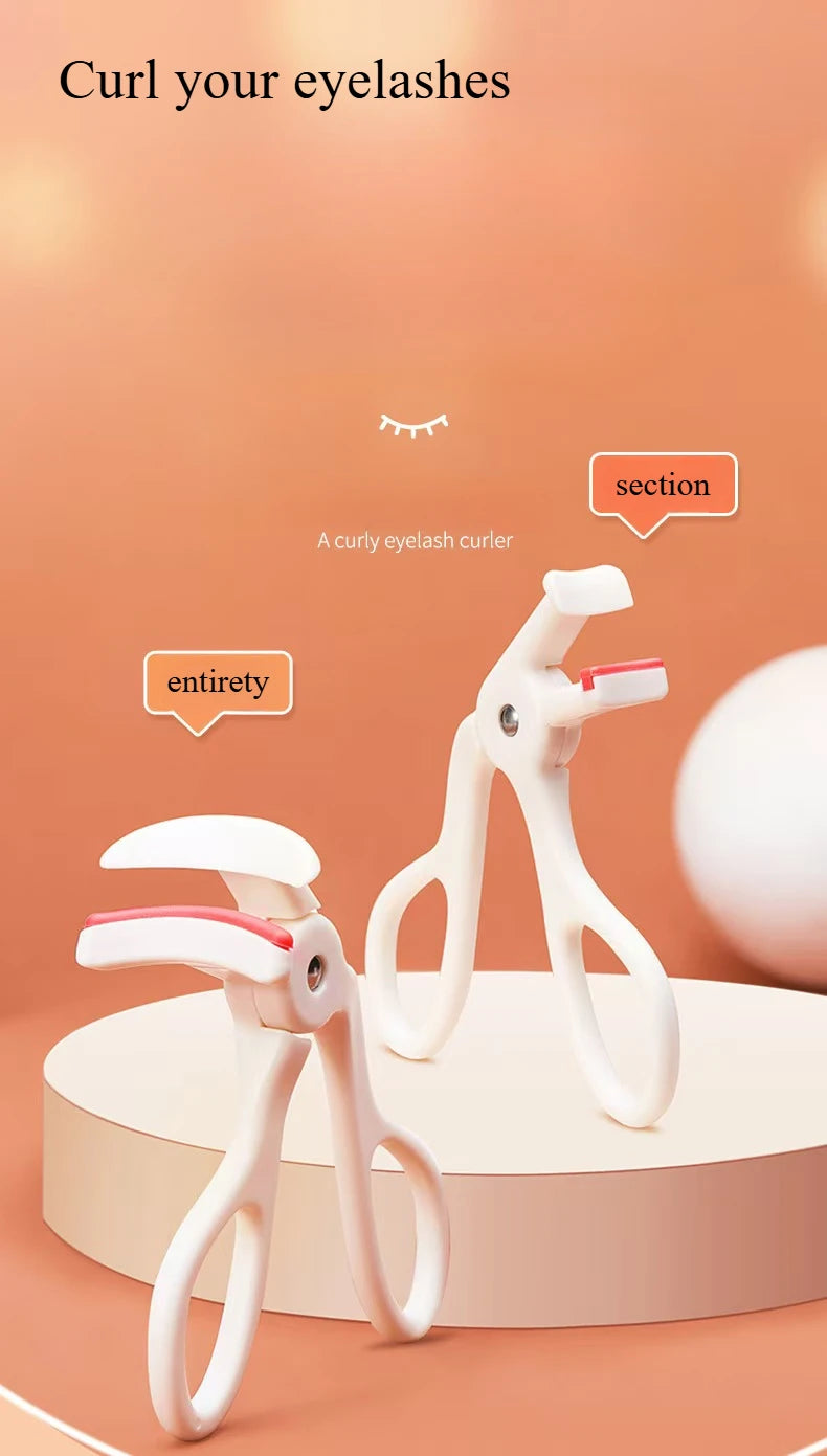 2 Style Eyelash Curler,Achieve Perfect Curls in 5 Seconds - Quick Natural Curling for Long Lasting  Makeup Tools Lash Curler