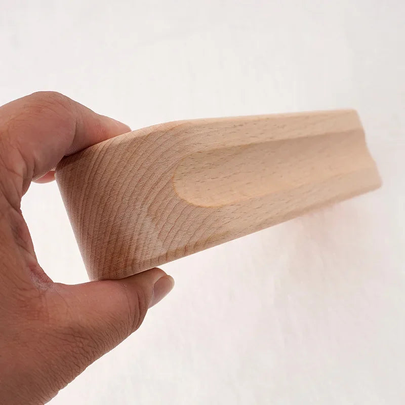 Household Sewing Seam Roller Push Cloth Wheel Solid Wood Cloth Wheel Press Bone Pen Quilting Tool Set Sewing Supplies