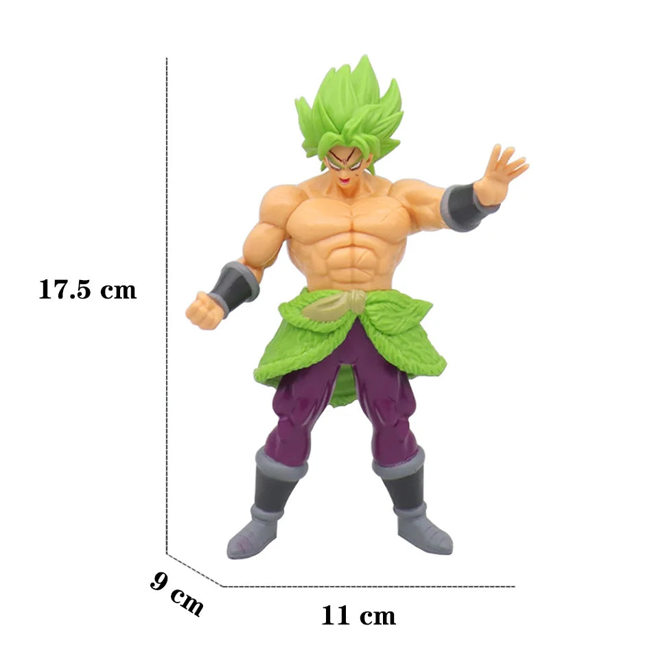 Dragon Ball Z Super Saiyan Anime Figurine Model GK Rose Goku Action Figure DBZ Gohan Figures Vegeta Statue Collection Toy Figma