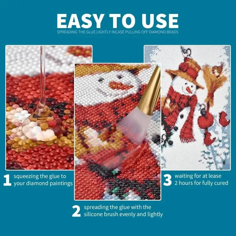 120ML Adhesives & Sealers Diamond Painting Sealer Puzzle Art Glue Permanent Hold & Shine Effect Sealer Diamond Painting Puzzle