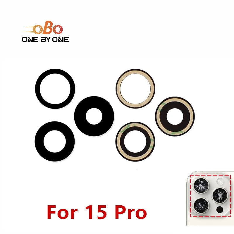 Back Rear Camera Lens Glass For iPhone 13 14 15 16 PLUS PRO MAX MINI Lens Glass with Pre-installed Adhesive Replacement