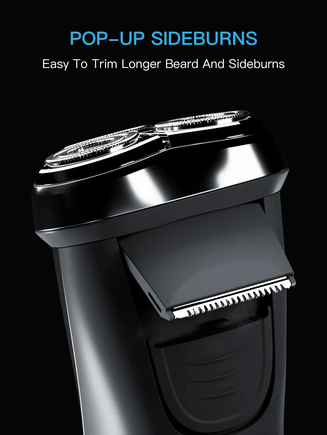 ENCHEN Electric Shaver 3D Blackstone 3 IPX7 Waterproof Razor Wet And Dry Dual Use Face Beard Battery Digital Display For Men