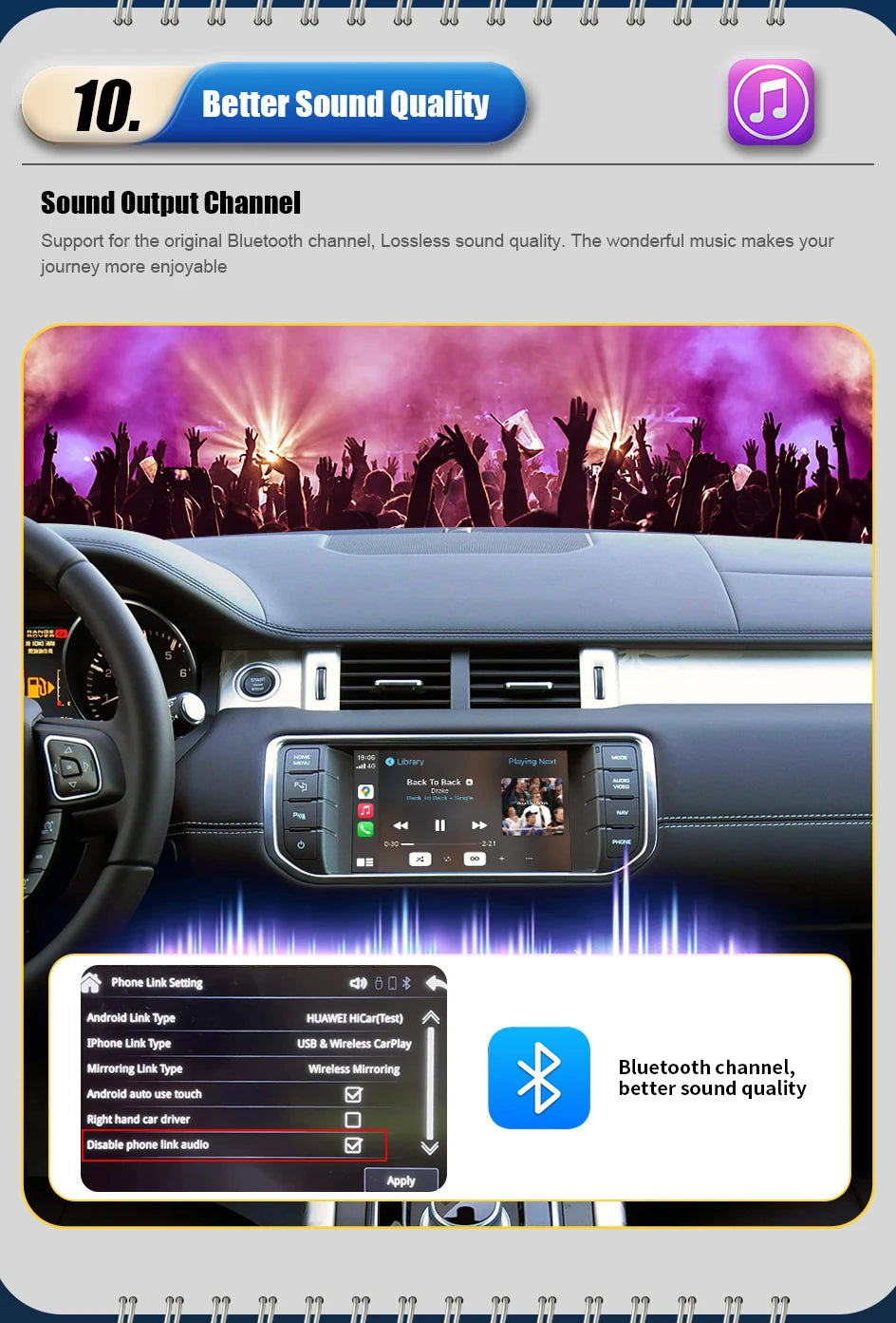 Android Auto Wireless Carplay For Land Rover/Jaguar/Range Rover/Evoque/Discovery 2012-2016 Carplay Multimedia USB Navigation DSP