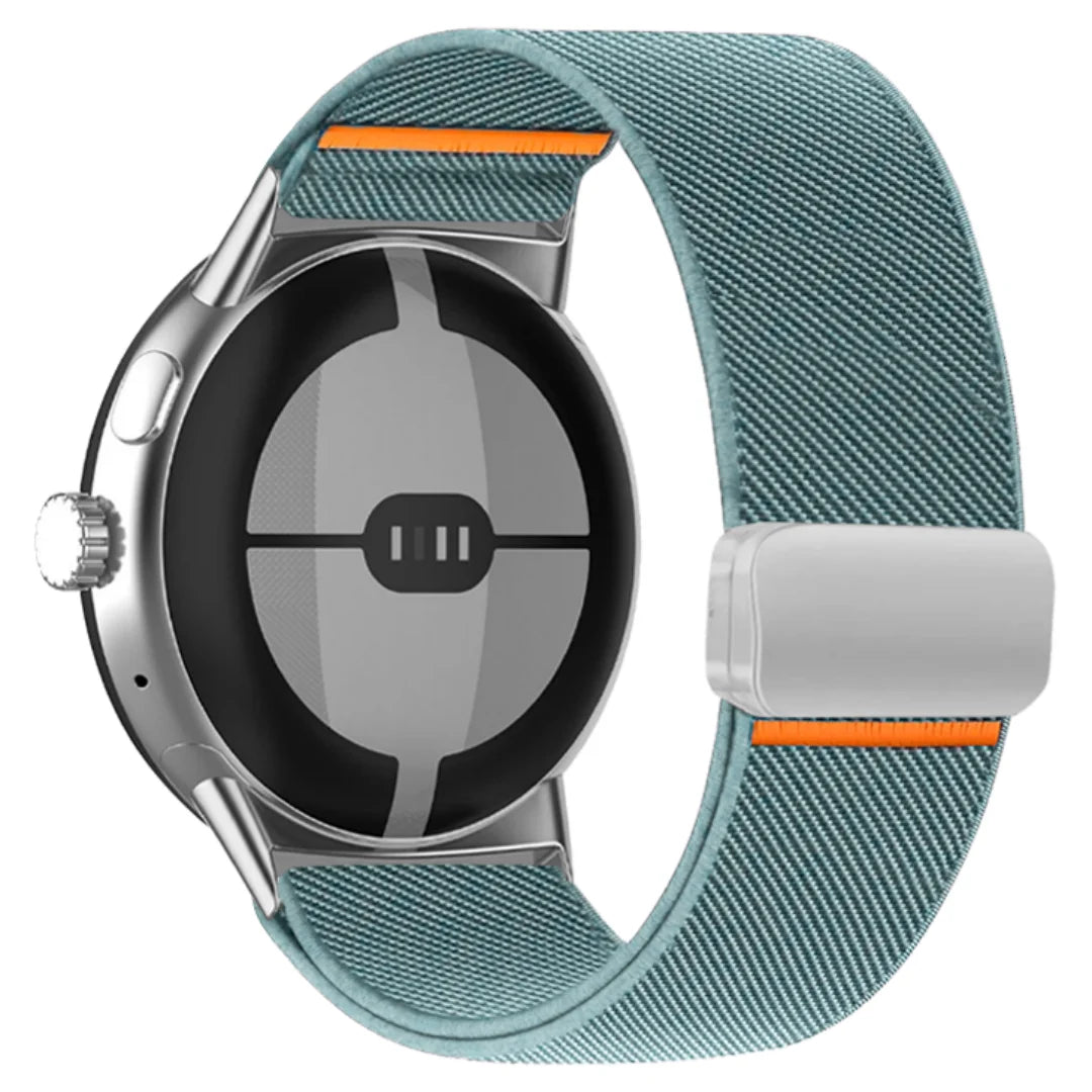 Nylon Braided Strap for Google Pixel Watch 3 45mm Band for Google Pixel Watch 1 2 3 41mm Magnetic Wristband Bracelet Accessories
