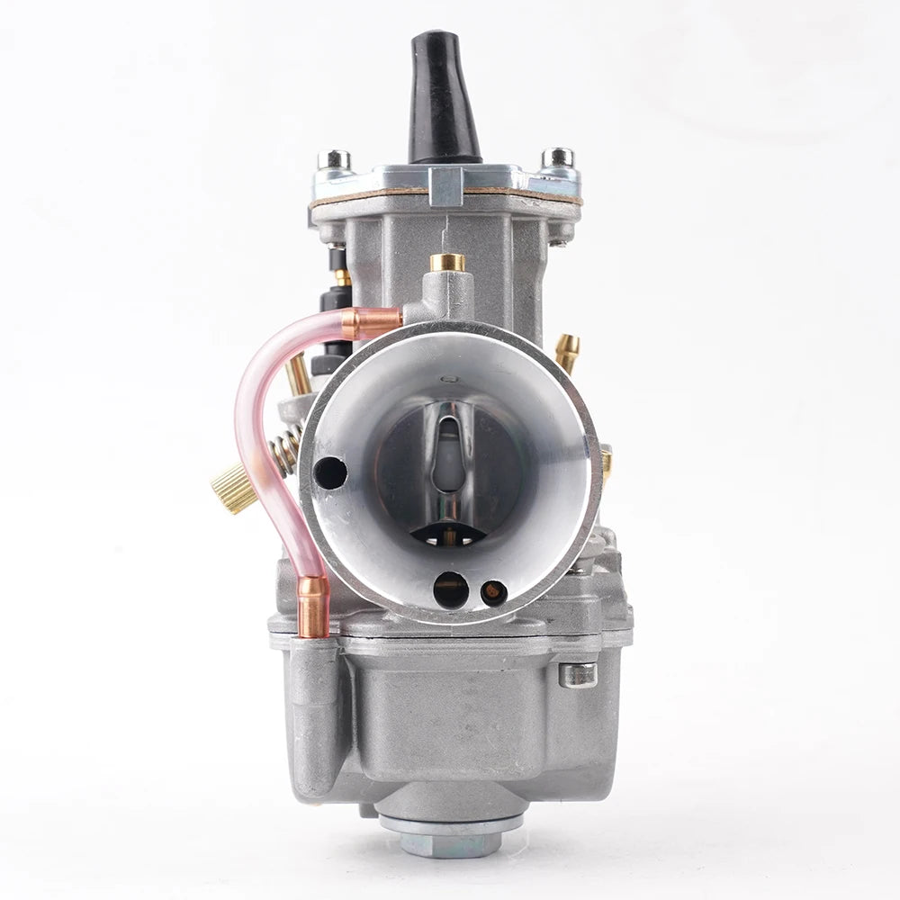 PWK Universal Carburetor, 21 24 26 28 30 32 34mm PWK Motorcycle Carburetor Power Injection, for Racing Mikuni Koso ATV Yamaha