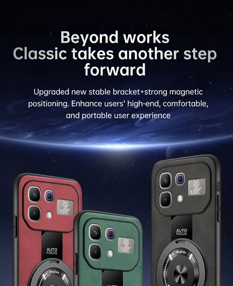For Infinix Note 60pro Luxury Magnetic Capa de celular leather Case 360-degree rotating stand Cover Shockproof Bumper Funda