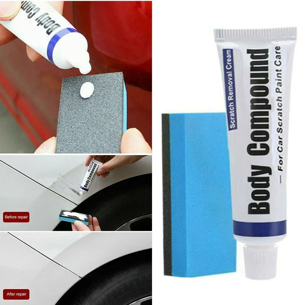 Car Tire Repair Tool Kit with Rubber Strips Tubeless Tyre Puncture Studding Plug Set Motorcycle Bike Truck Repair Accessories