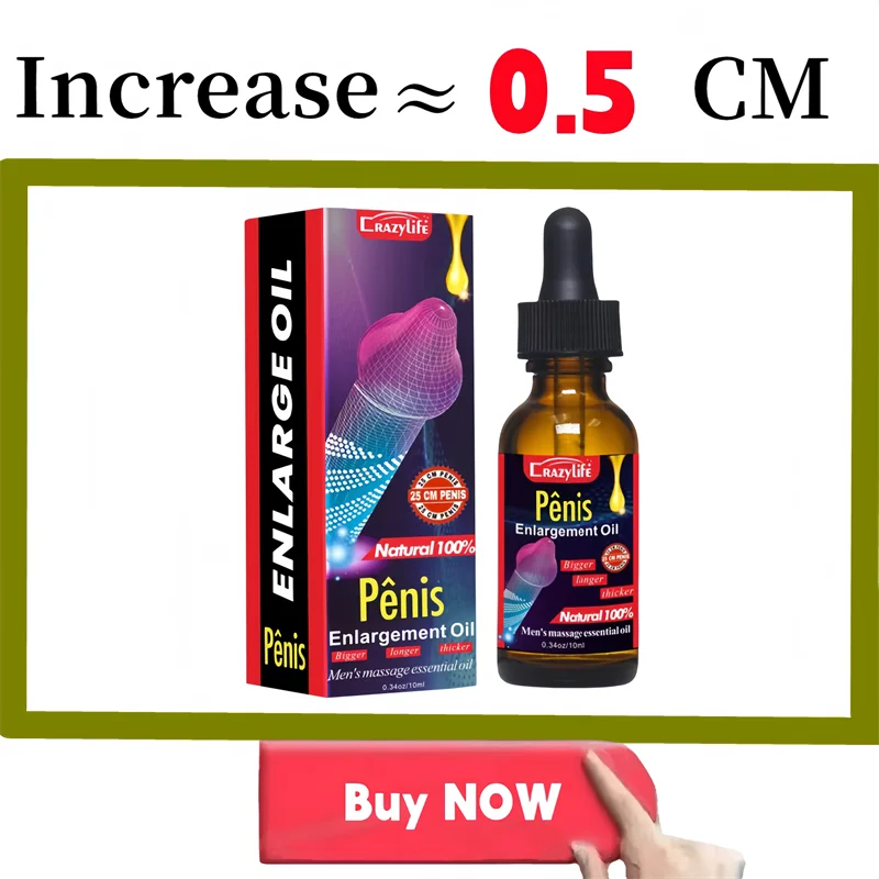 Effective Increase Men's Big Dick Enlargement Fluid Penis Erection Enhancement Male Health Care Enlargement Massage Enlargement。