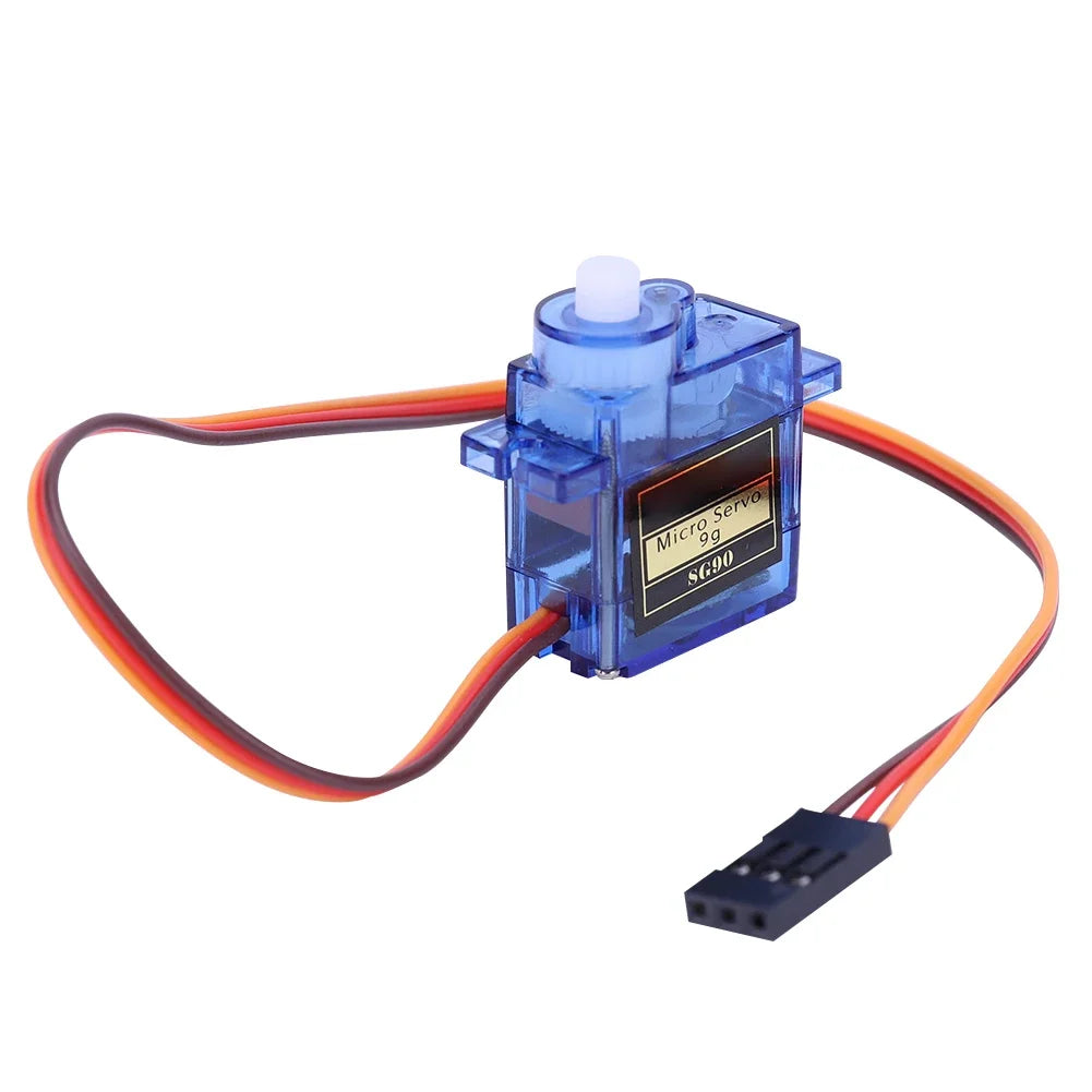 SG90 9G Micro Digital Servo Motor 180/360 Degrees Micro Gear Servo Motor for RC Helicopter Aircraft Airplane