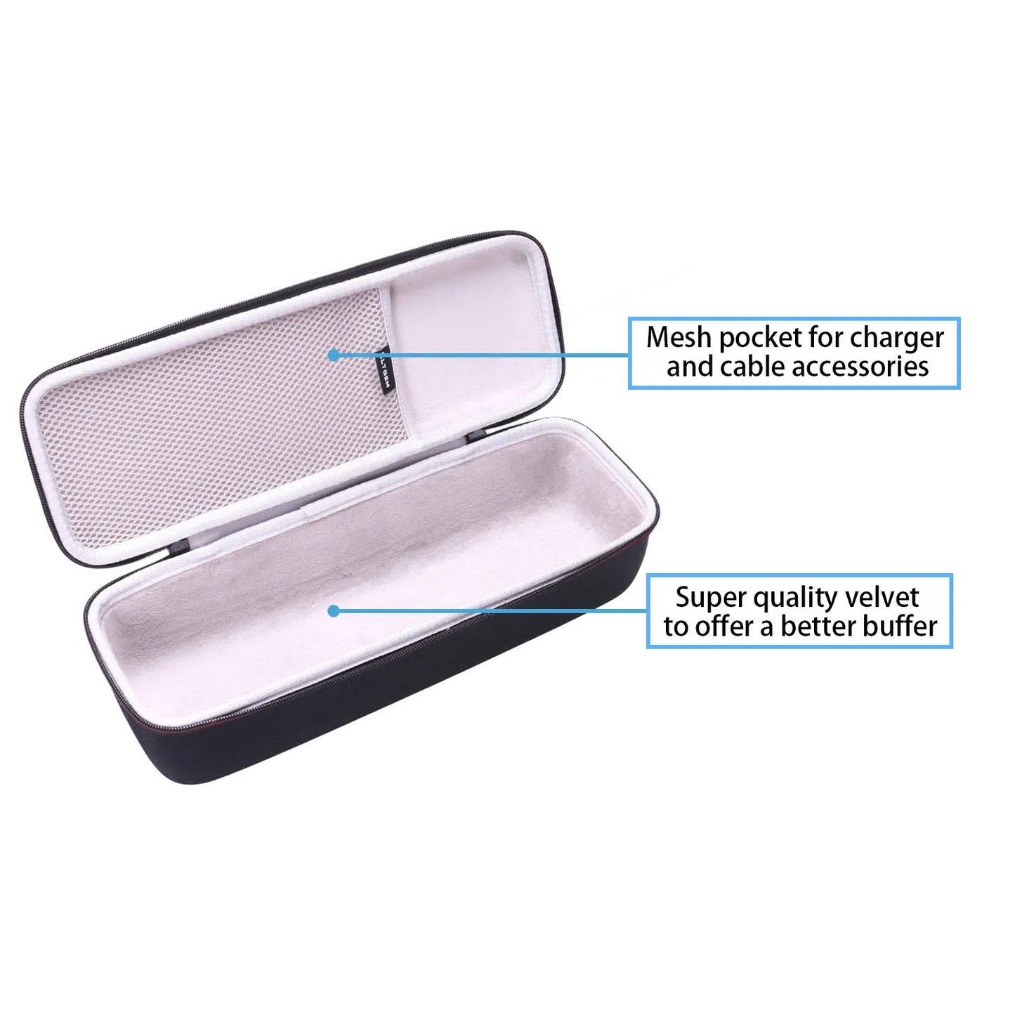 LTGEM Hard Carrying Case Compatible for AOMAIS Life Bluetooth Speakers,(Only Case)