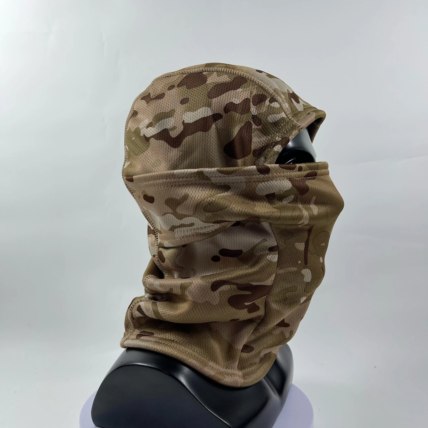Outdoor hiking, winter thick fleece face mask, chief hat, protective cycling, warm headgear