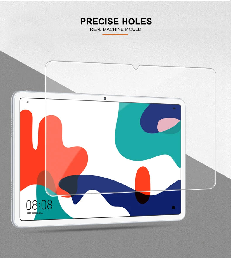 2PCS Tempered Glass Screen Protector For Huawei MatePad 10.4 10.8 Pro 11 T8 T 10s 2023 2022 2021 MediaPad T5 T3 10.1 9.6