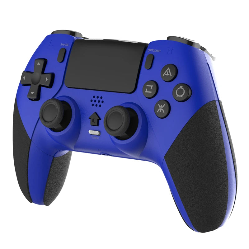 STORM WYRM Wireless Gamepad Controller for PS4 With Motorized Vibration Body Sensing 6-Axis Continuous Firing Function T29