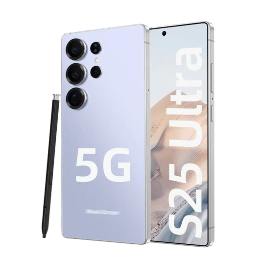 Cellphones S25 Ultra 7.3HD Original Mobile Phones 4G 5G Dual SIM Card Smartphone 7800mAh Android 14 Global Version Cell Phone