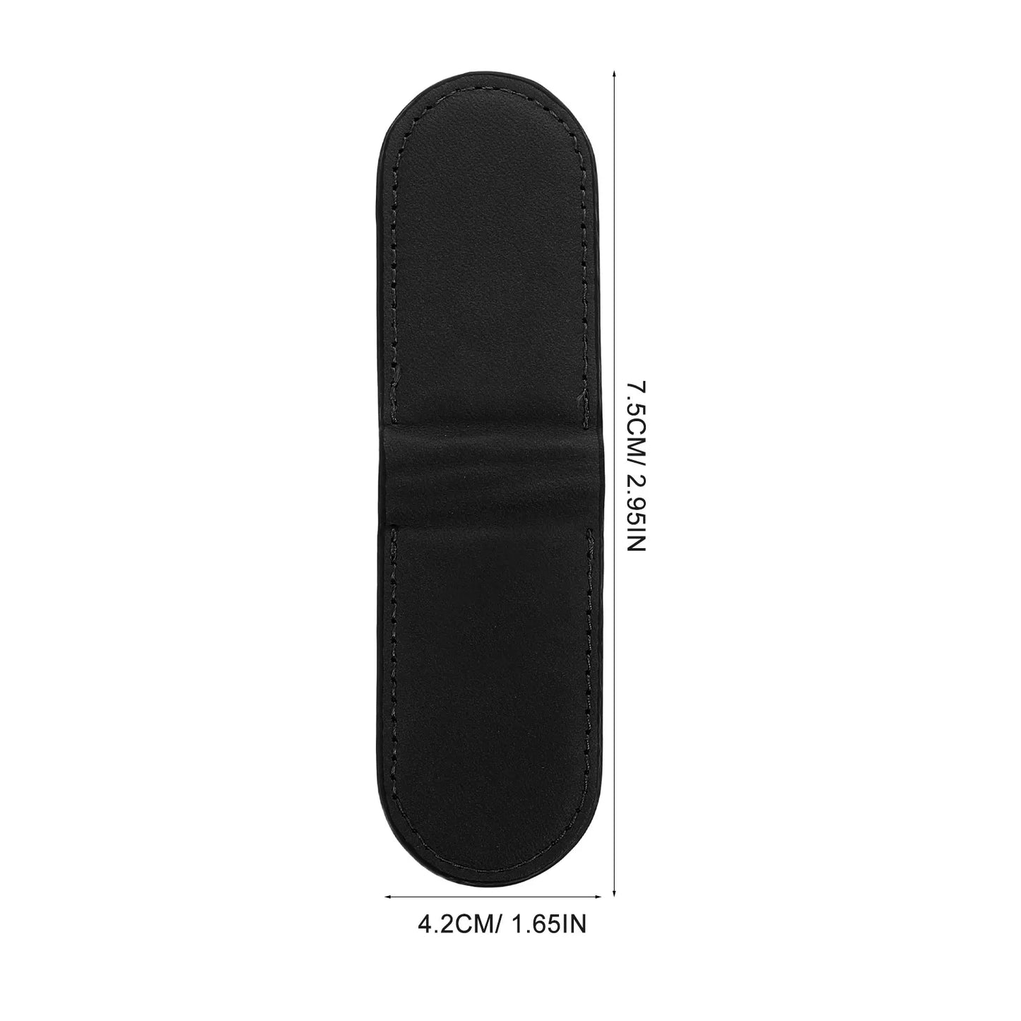 Modern Magnetic Cash Clip for Men and Women PU Money Clip Holder Lightweight Functional for Office Travel Daily Use