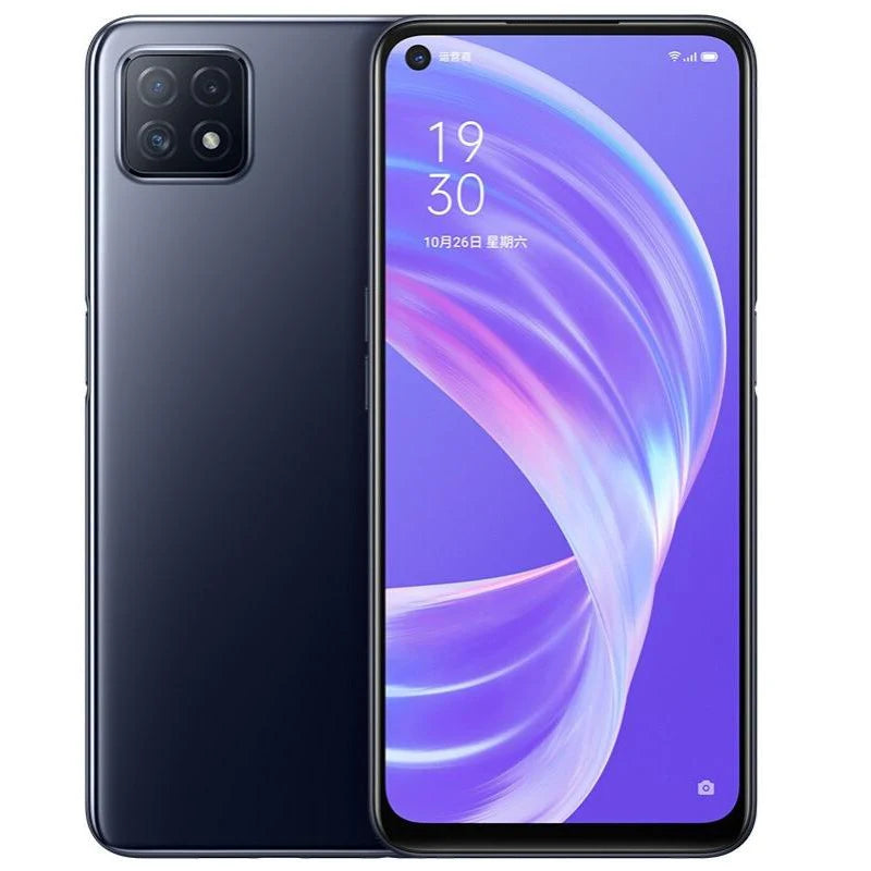 OPPO A73 smartPhone 5G Global firmware MTk Dimensity 720 2400x1080px 4030mAh camera 16MP+8MP good condition used phone