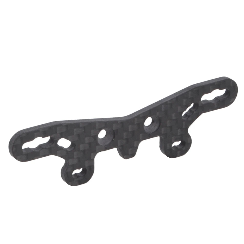 Carbon Fibre Shock Damper Stay Battery Plate Upper Deck for Tamiya TT02 TYPE-SR TT-02D 1/10 RC Car Accessories Upgrade Parts