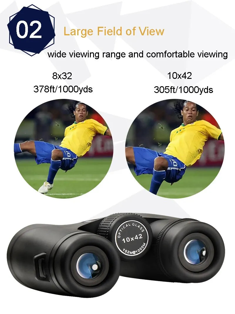 Svbony F9333A/F9333B Binoculars 10X42/8X32 Telescope Powerful Professional HD Long Range Camping Equipment For Traving Suvival