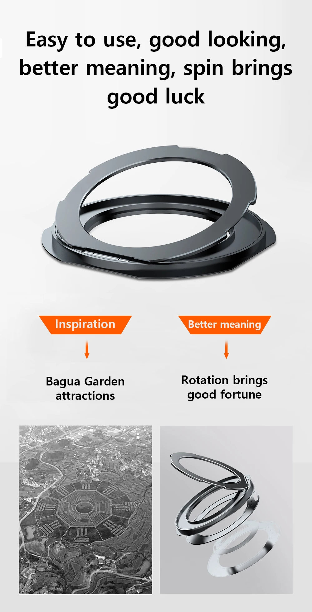 LANGSIDI Leather Magnetic Metal Ring holder Case For Samsung Galaxy S24 Ultra s23 S24 + plus shockproof Slim Protection