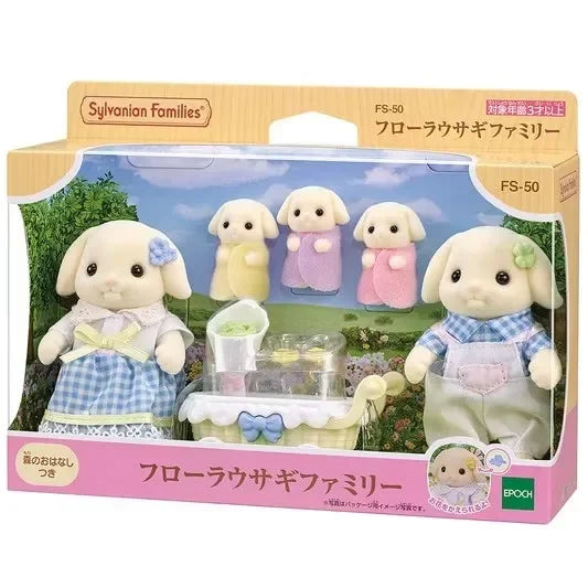 Sylvanian Families Anime Girl Figures Calico critters Furniture Set Pvc Statue Model Doll Collection Ornaments Gifts Toys