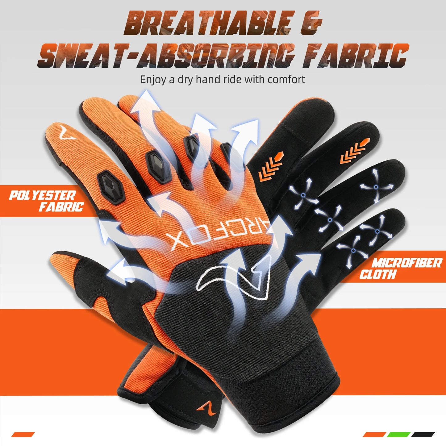 Riding Motorcycle Gloves for Kawasaki KTM Duke 390 Ducati Men Women Cycling Bicycle Protective Gear Racing Motorcross GUantes