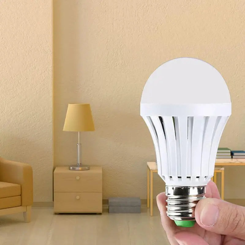 2024 Rechargeable Emergency Led Light Bulb 5/7/9/15w Light Bulb Water Portable Spotlights Smart Emergency Bulb