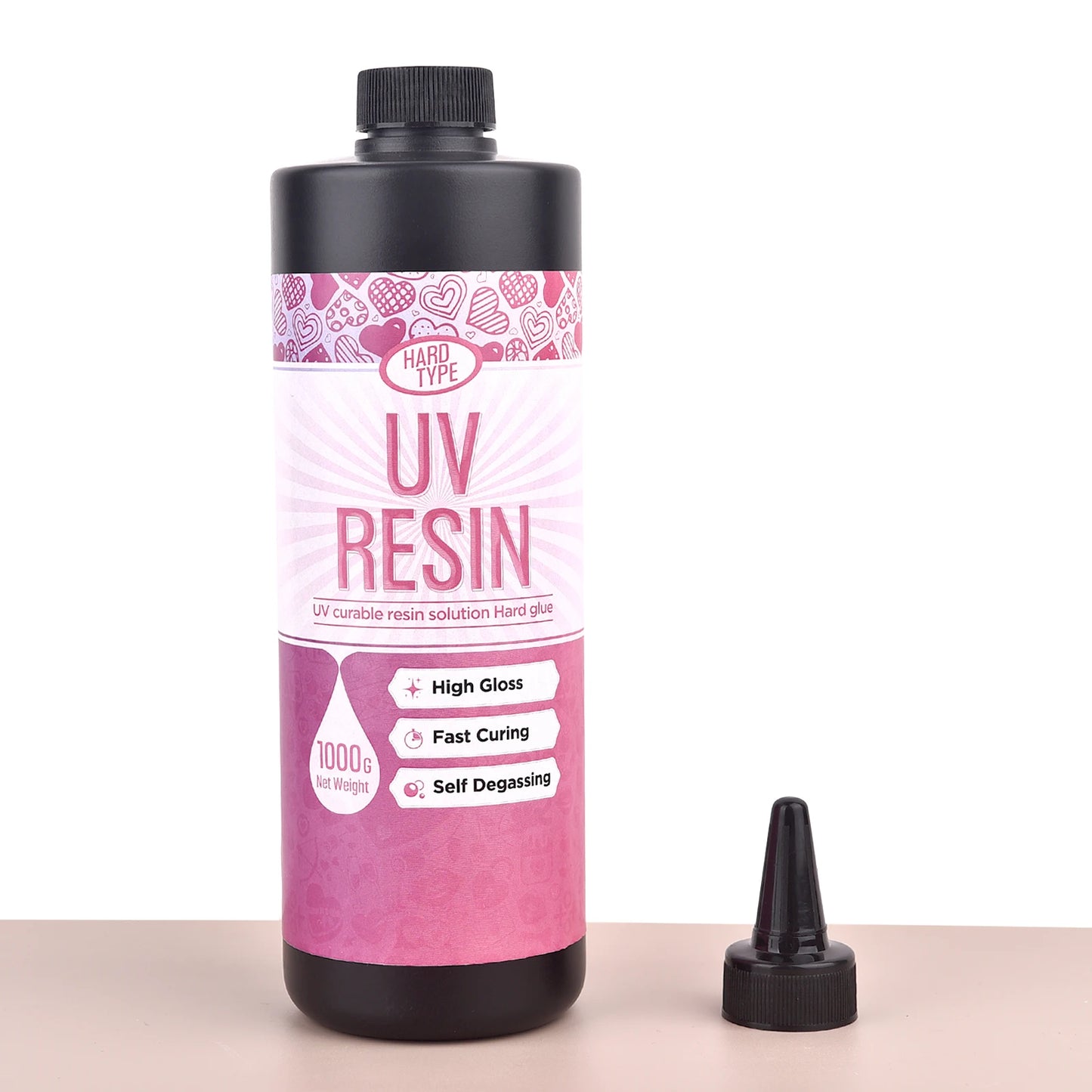 20g/50g/100g UV Epoxy Resin Glue DIY Jewelry Making High Transparency Fast Drying High Hardness Glue UV Lamp DIY Craft Decor