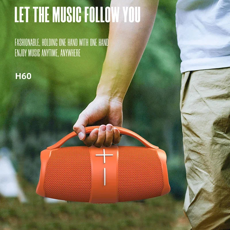 Original 40W High power Boombox Speakers Portable bluetooth super Subwoofer mp3 player powerful column Audio center