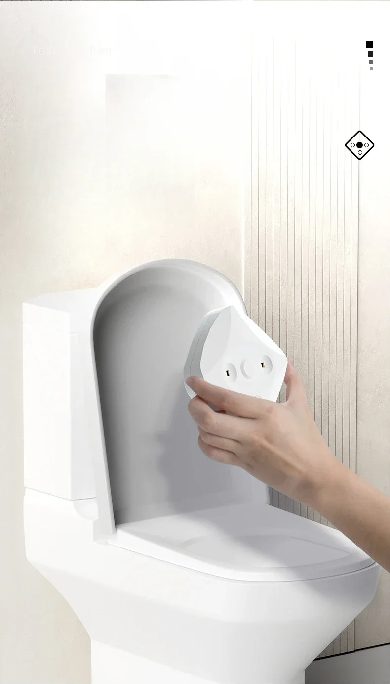HOMEFISH New Toilet Sterilization Lamp Portable Mini Disinfection Lamp Home USB Charging Sterilizer