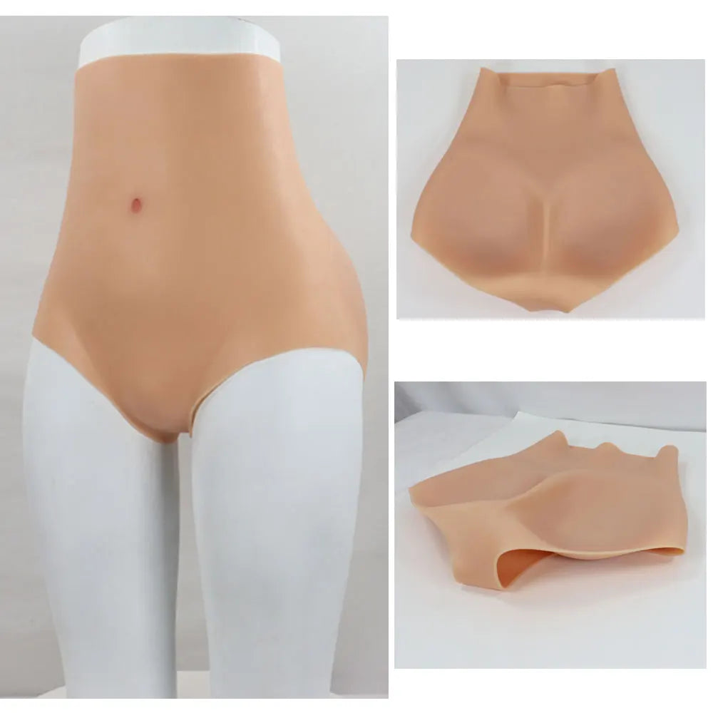 YUERUGOU Shaping Sexy Figure Body Shaping Sexy Silicone Hip Pants Fake Ass Sexy Hip Lady Bottom Tights New Silicone Ass