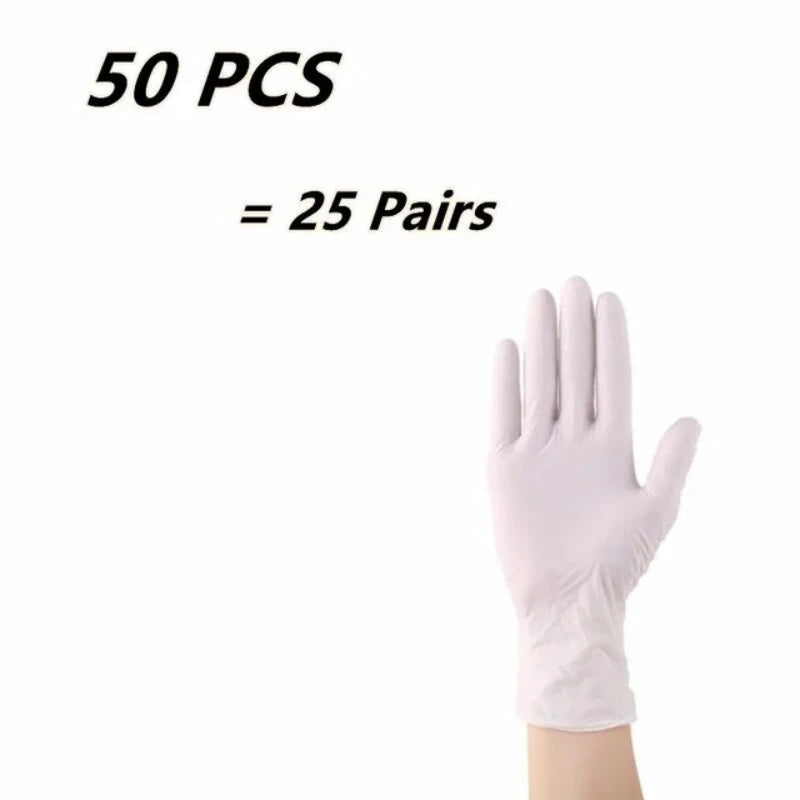 Kids Disposable Nitrile Gloves 5-15 Years Powder Free Students Children Gloves for Crafting Painting Gardening Cleaning­ Gloves