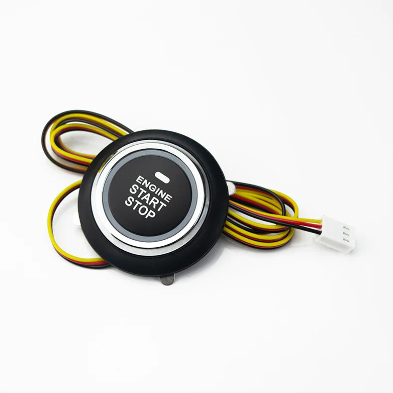 Universal 12V  Car Engine Start Stop Push Button Entry Ignition Starter Switch Keyless Start System Replacement Button