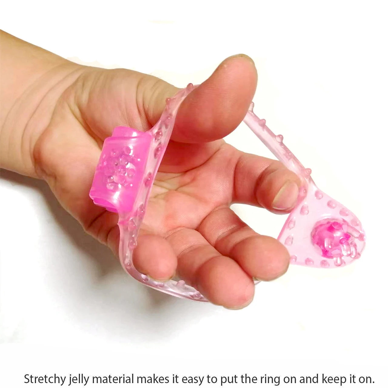 Cock Ring Vibrator Strong Penis Erect Penis Ring Crystal Butterfly Vibrating Rings Enhance Sex Ability Product Sex Toys For Men