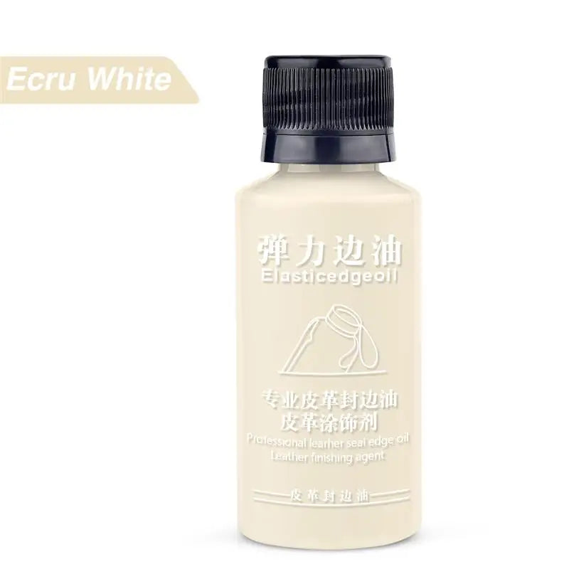 30ml Stretch Matte Elastic Edge Sealing Oil Leather Dye Coloring Coats Edges Repair Wrap Liquid DIY Leather Craft Paint Pigment