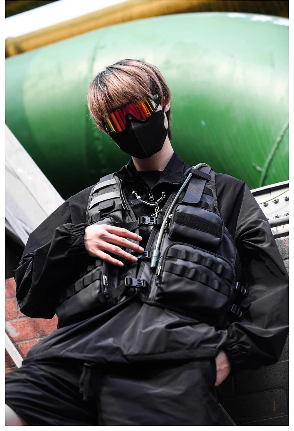 Rhinowalk Motorcycle Vest Adjustable Size Motor Breathable Motocross Vest Motorbike Jacket Backpack Support Water Bag 2L Or 3L