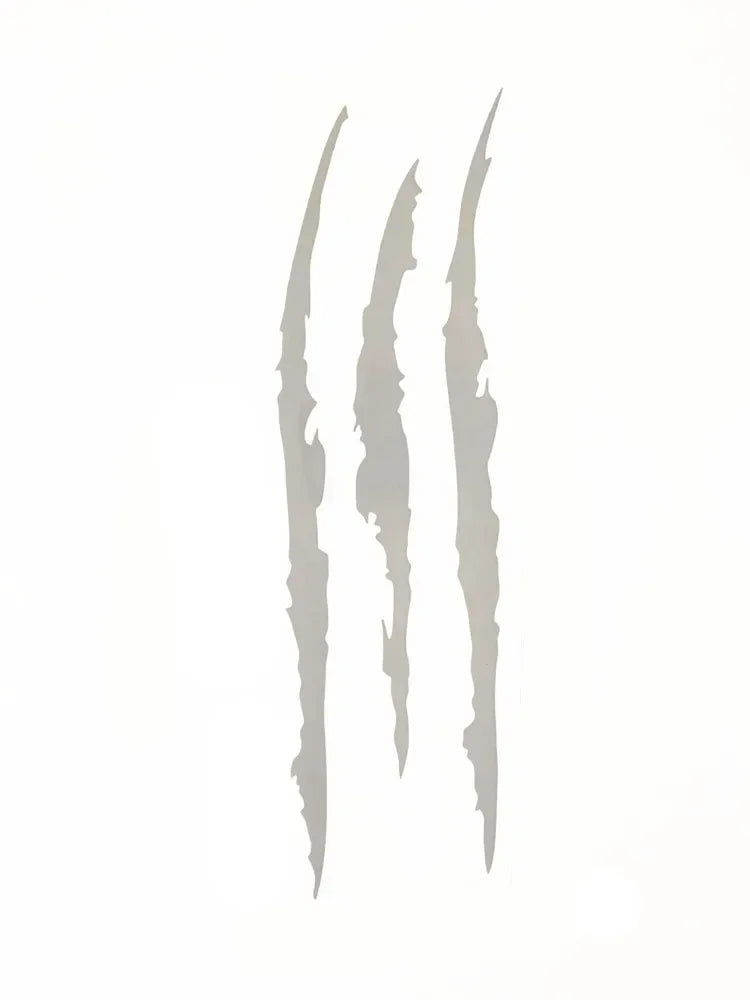 Car Styling Ghost Claw Scratch Stripe Marks Headlight Decal Vinyl Decal Auto Body Decorative Stickers PVC Carving Vinyl Decal