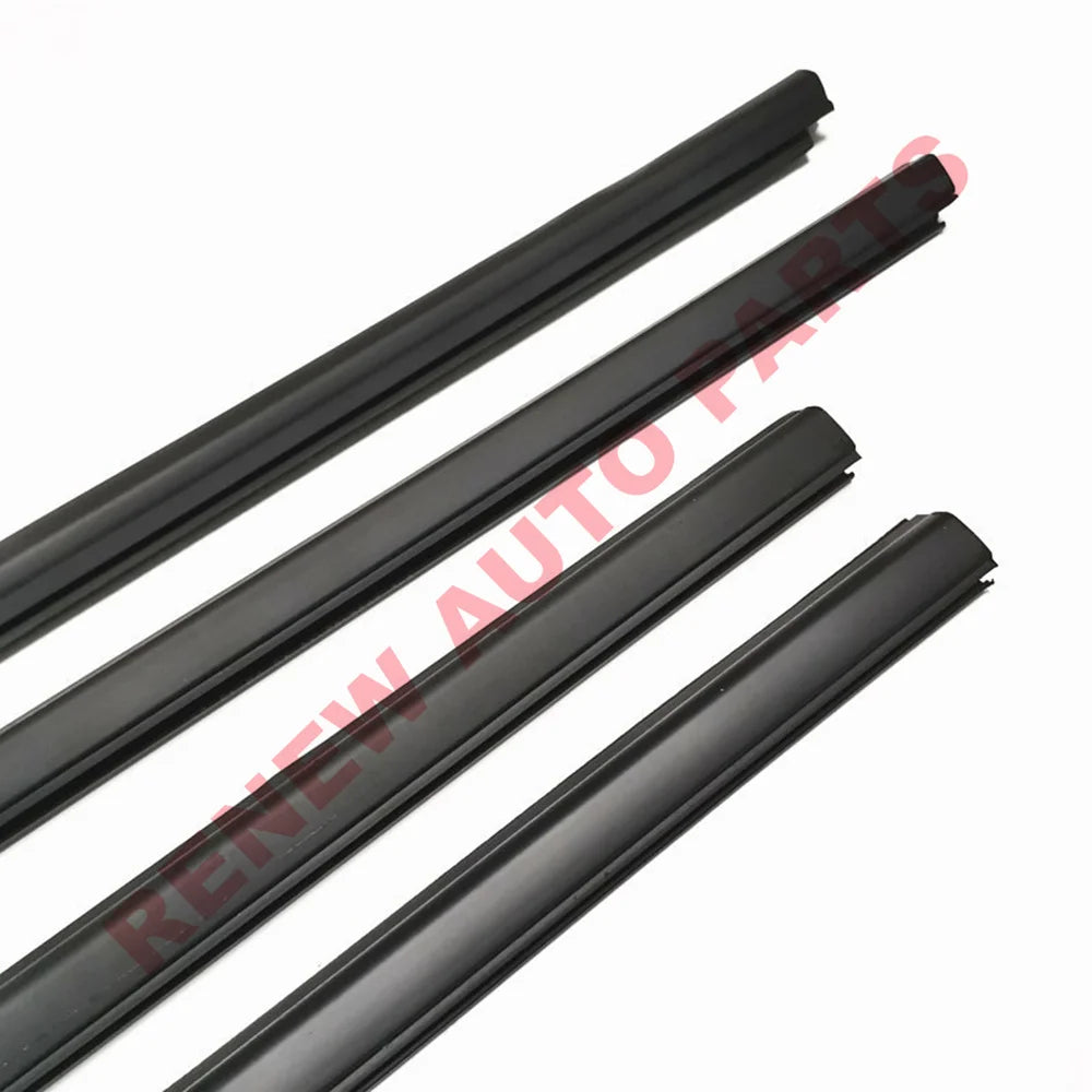 4PCS Door Belt Weather Strip Molding Seal Fit For Honda Fit Jazz 2008 2009 2010 2011 2012 2013